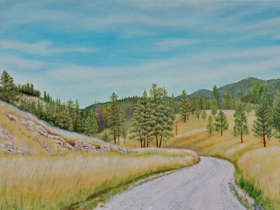 Wakina Sky Road by Mountain Sage Gallery